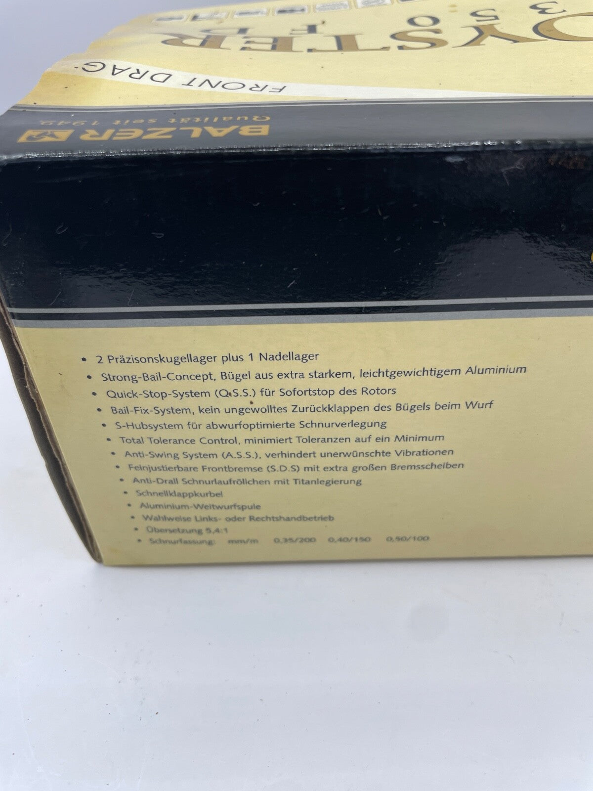 Balzer Oyster 350 FD Rolle2