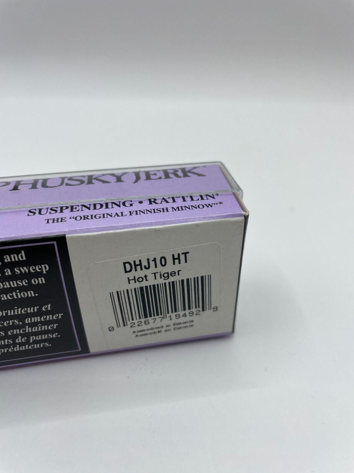 Rapala Down Deep Huskyjerk DHJ-10 Hot Tiger Wobbler Spinnfischen Angelzubehör