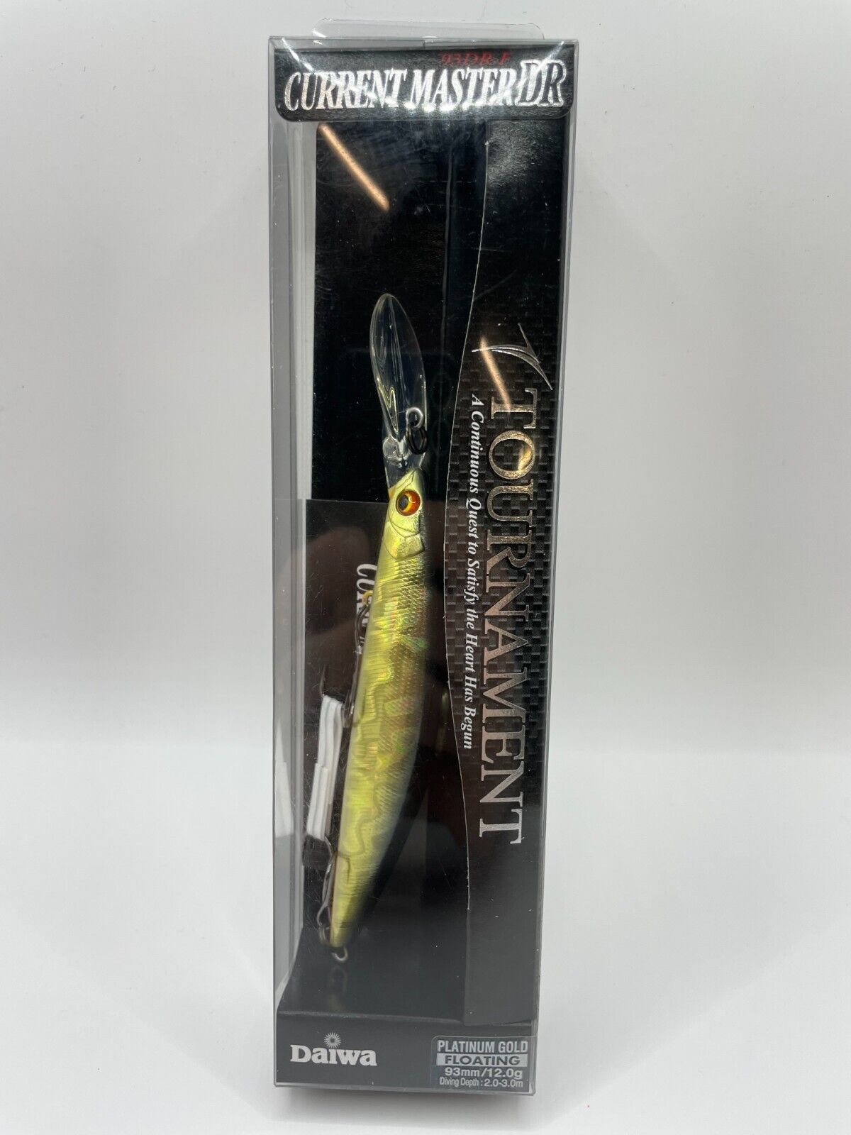 Daiwa Tournament Current Master DR Platinum Gold Floating 93mm 12g 2,0-3,0m