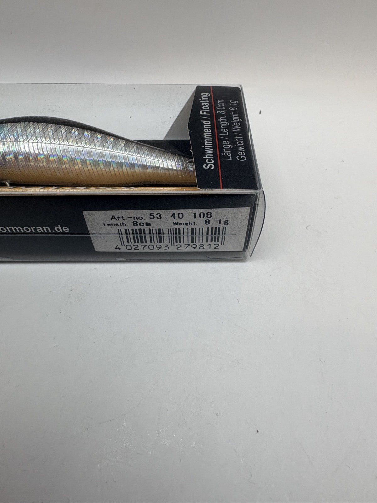 Team Cormoran Aykido Minnow 80MD / 8,0cm 8,1g Floating, Wobbler1