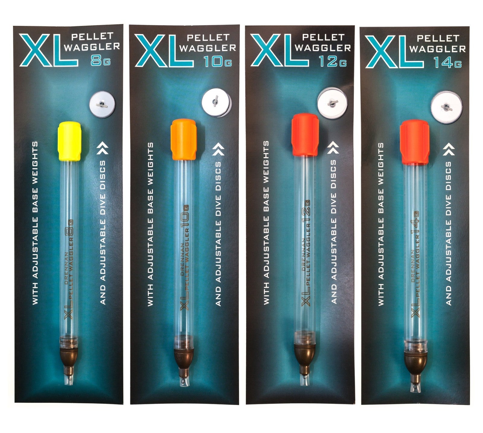 Drennan DR XL Pellet Waggler 10g | Premium Match-Pose Kristallklar | Angeln0