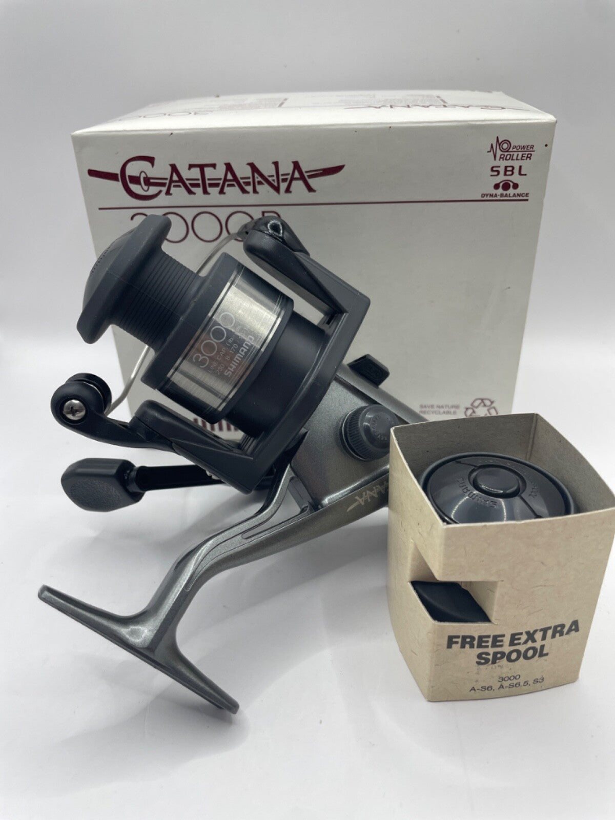 Shimano Catana 3000R Rolle1
