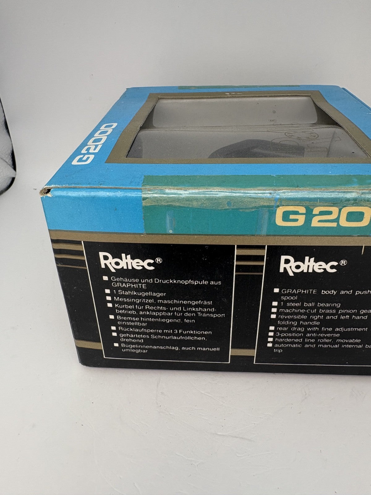 Roltec Graphite G2000 , Rolle Angelzuhör1