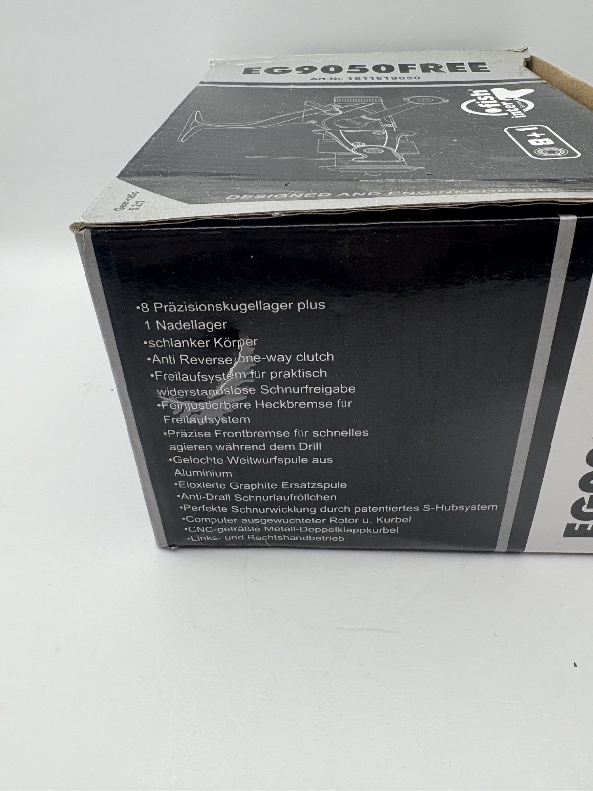 Interfish EG 9050 Free Rolle, Angelrolle4