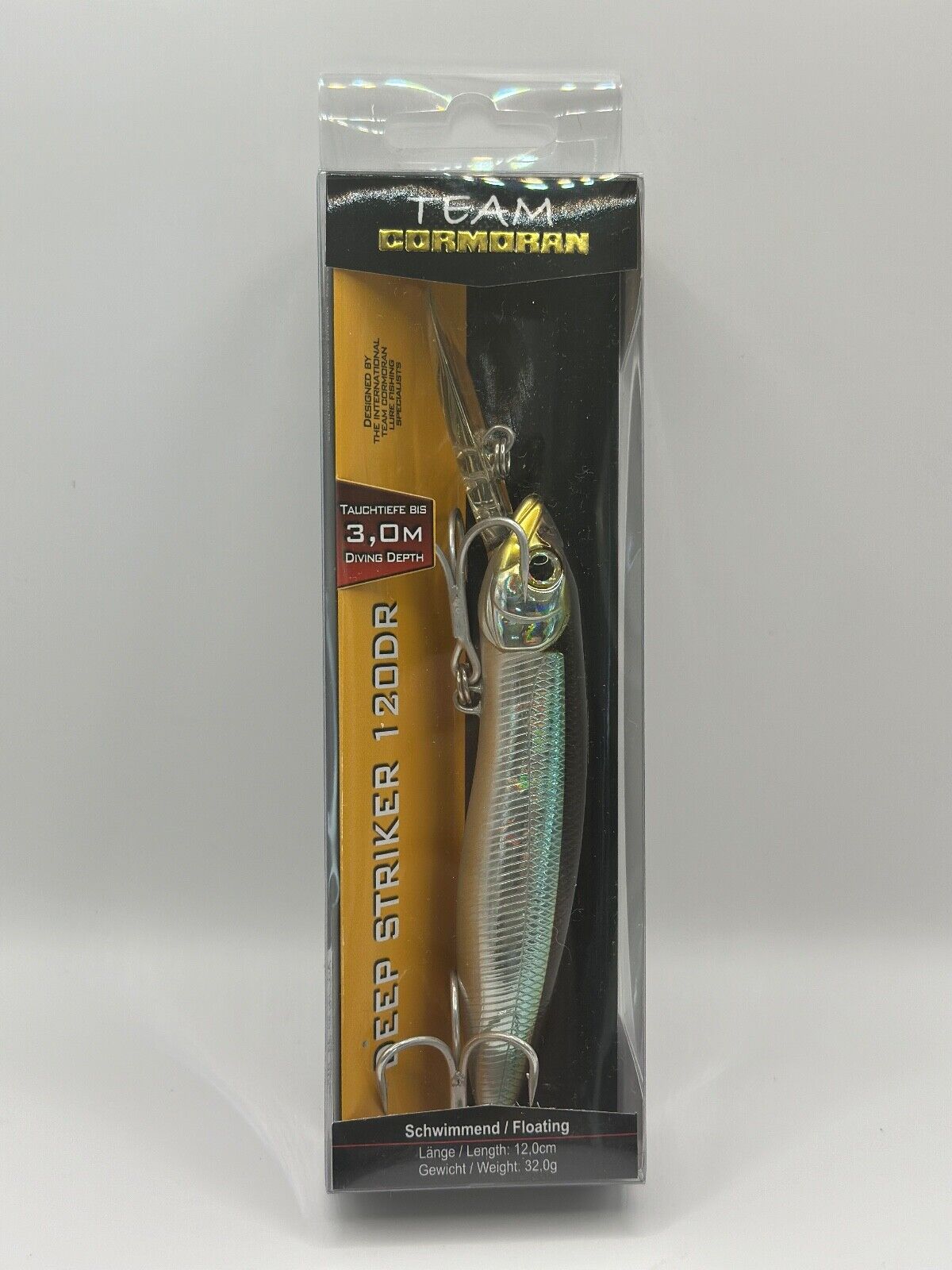 Team Cormoran Deep Striker 120DR / 12,0cm 32,0g Floating , Wobbler