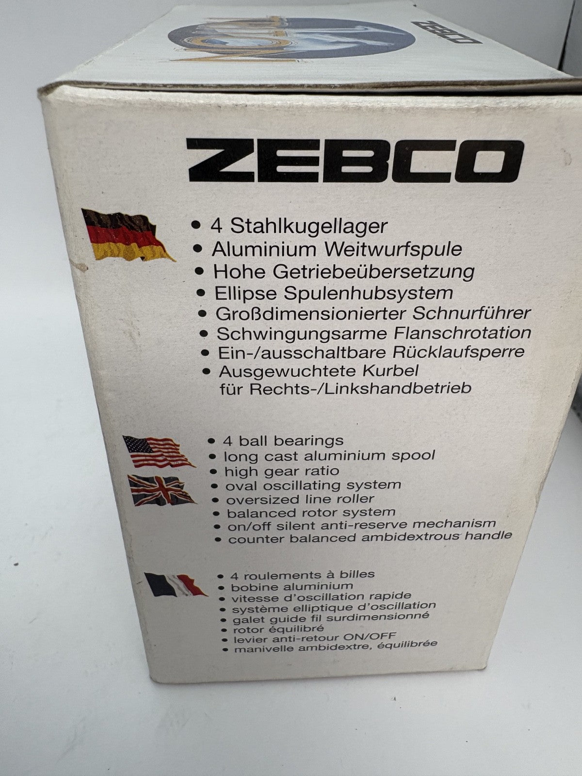 Zebco Triton XTi 425 Rolle4