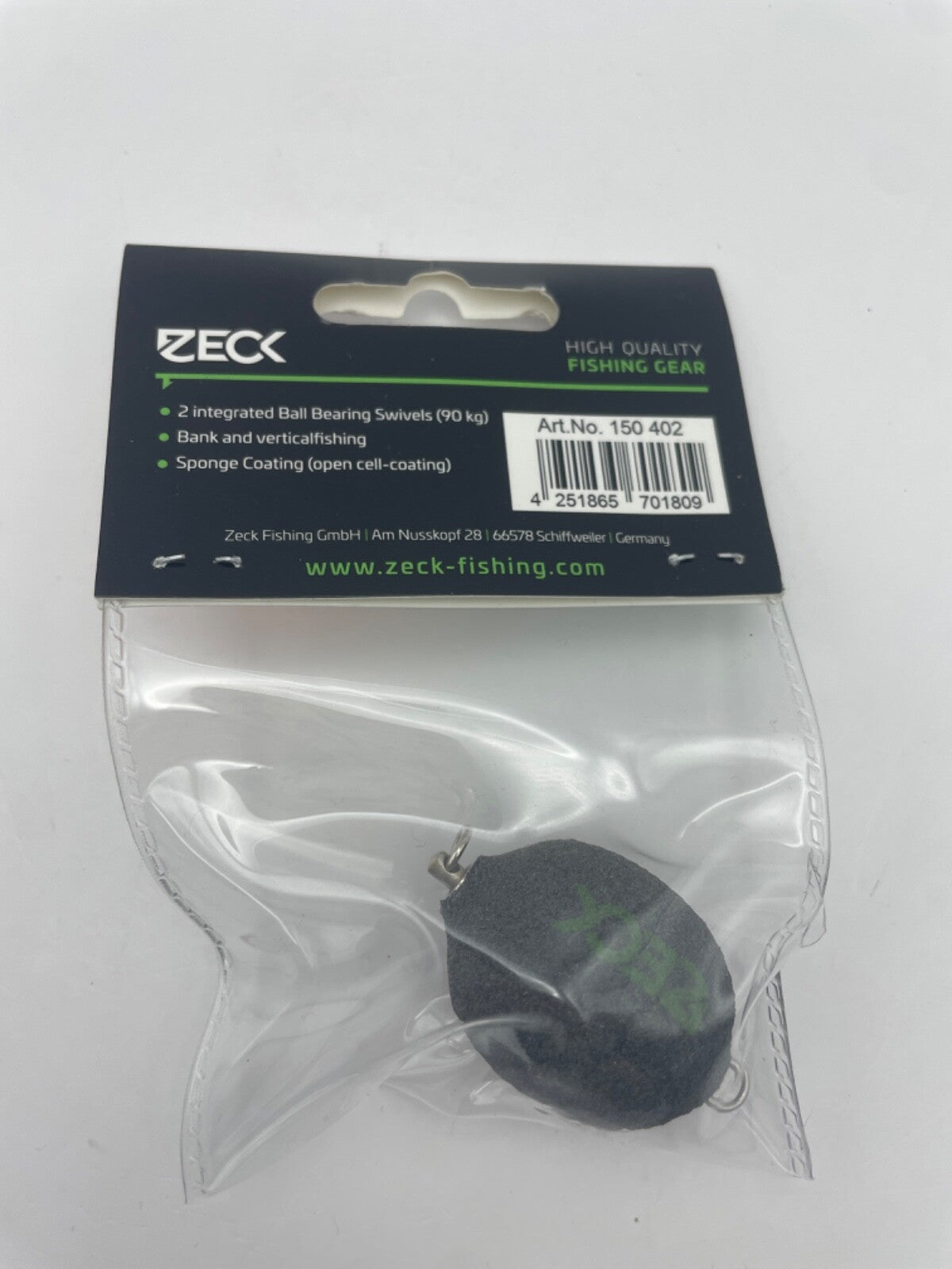 Zeck BBS Sponge Lead 100g Wallerblei1