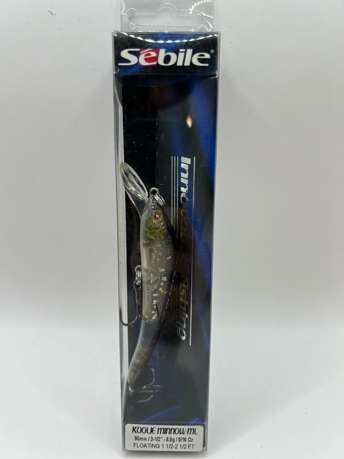 Sebile Koolie Minnow ML 90mm 8,8g Floating 1 1/22 1/2FT, Wobbler, Angelzubehör0
