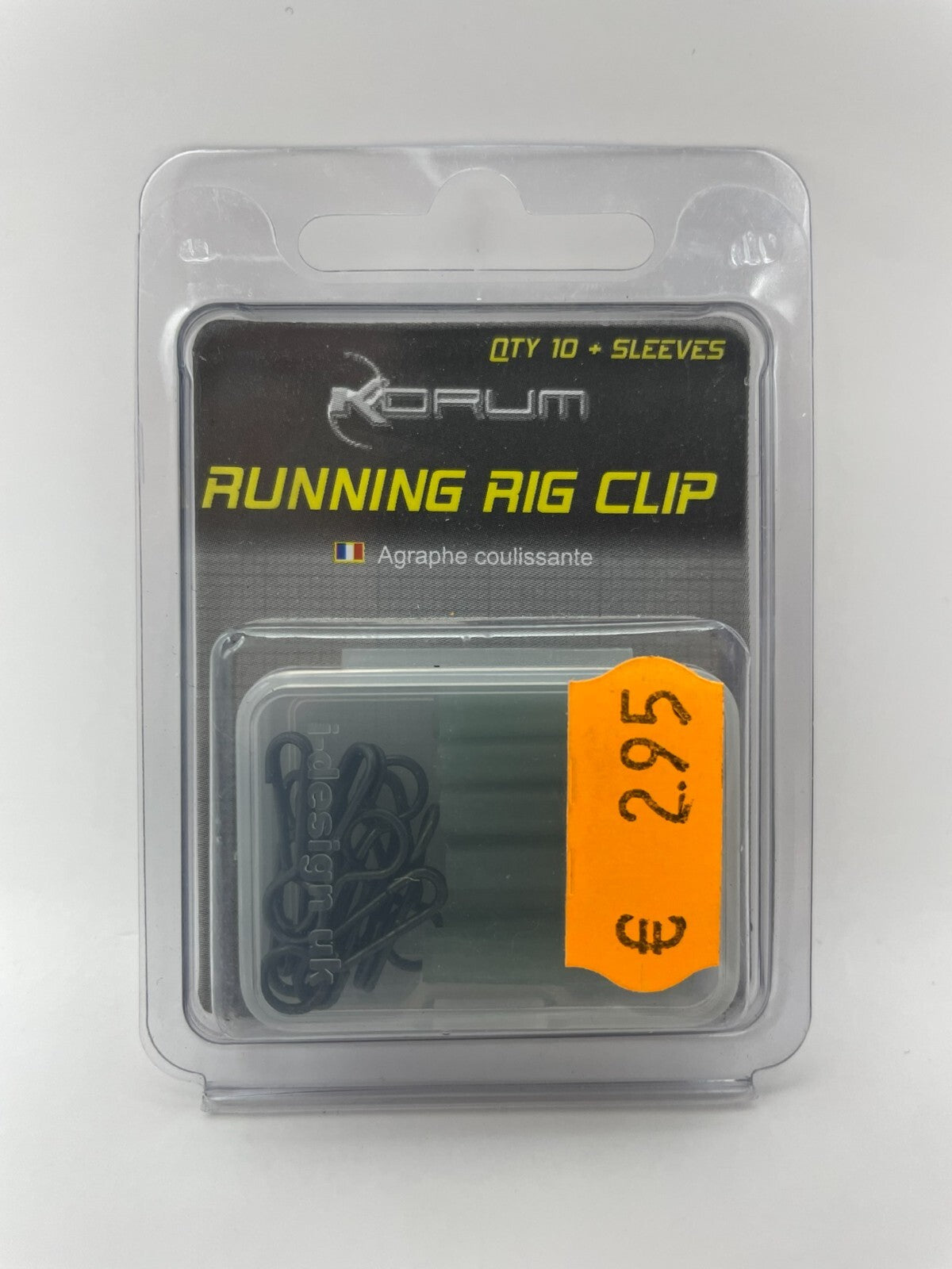 Korum Running Rig Clip + Sleeves0