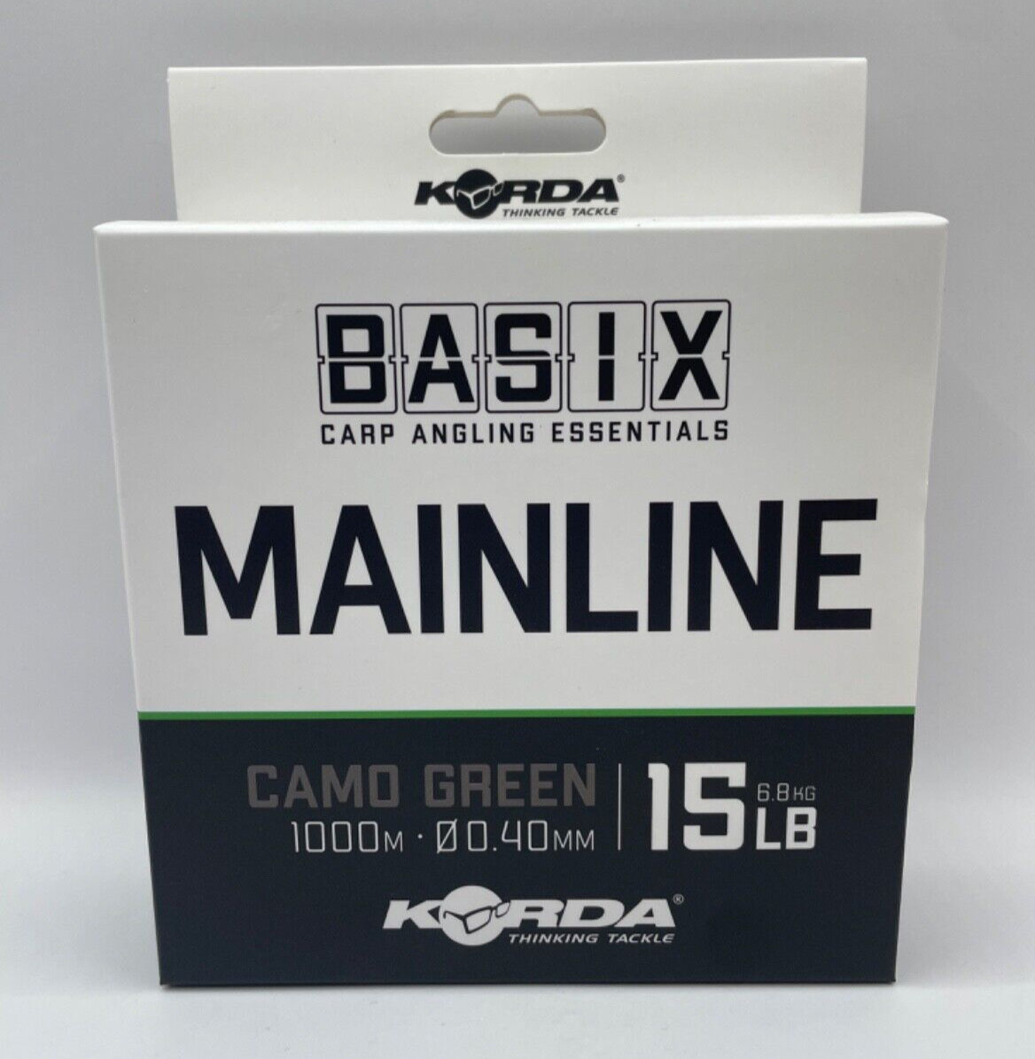 Korda Basix Mainline 1000m 0,40mm 15LB 6,8kg Angelnzubehör0