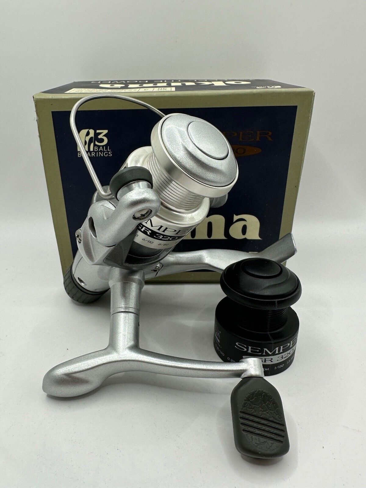 Okuma Semper SR320, Angelrolle ,Angelzubehör