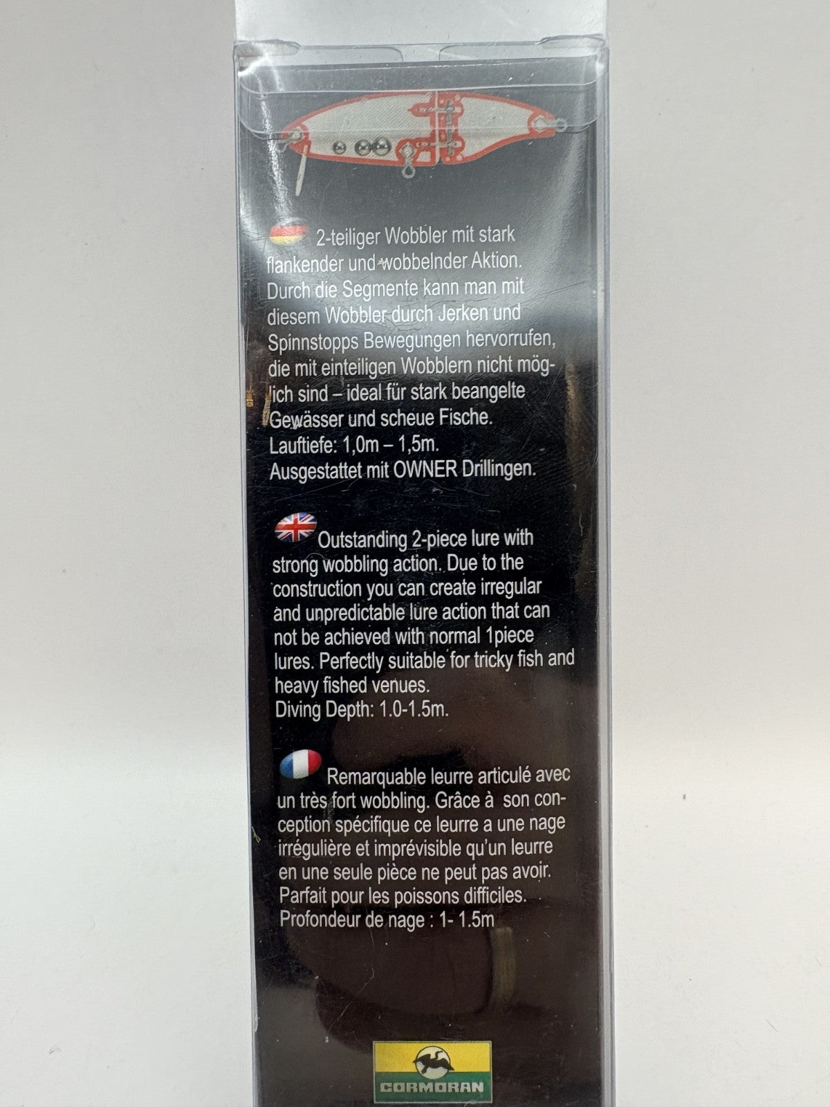 Team Cormoran Joint Minnow 100FSR / 10,0cm 17,5g Floating , Wobbler1