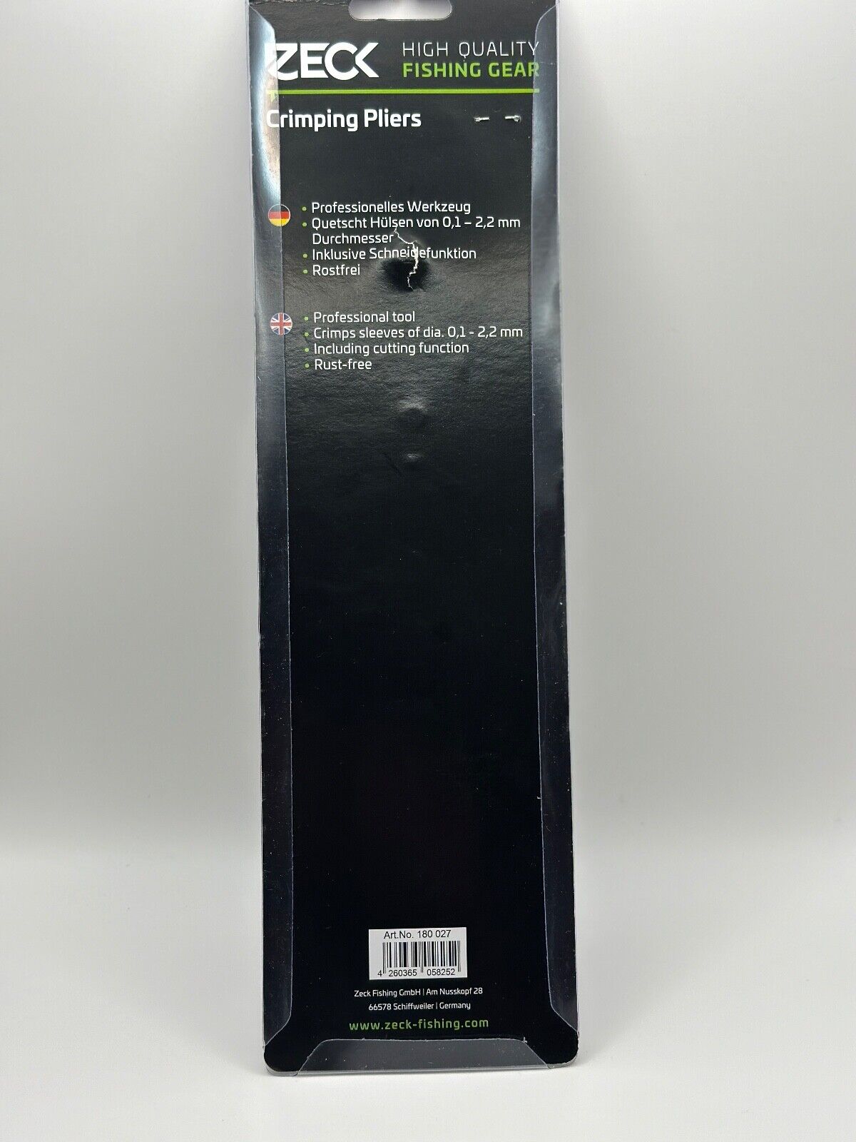 Zeck Crimping Pliers 26cm - Klemmhülsenzange, Zange, Quetschhülsenzange