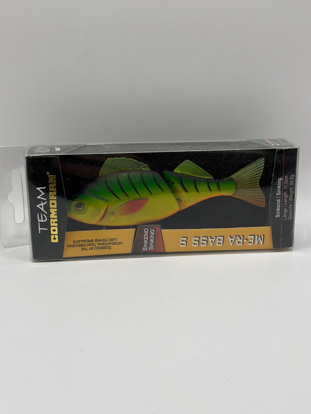 Team Cormoran ME-RA Bass S / 11,0cm 24,0g Sinking , Wobbler