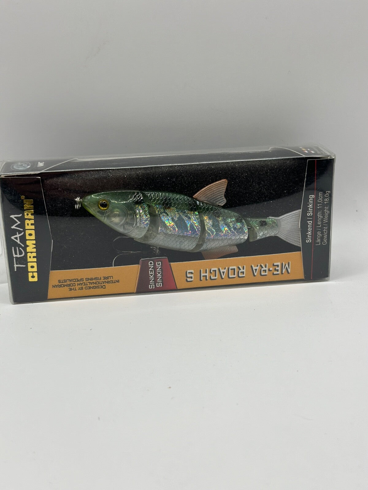 Team Cormoran MERA ROACH S / 11,0cm 18,0g Sinking , Wobbler0