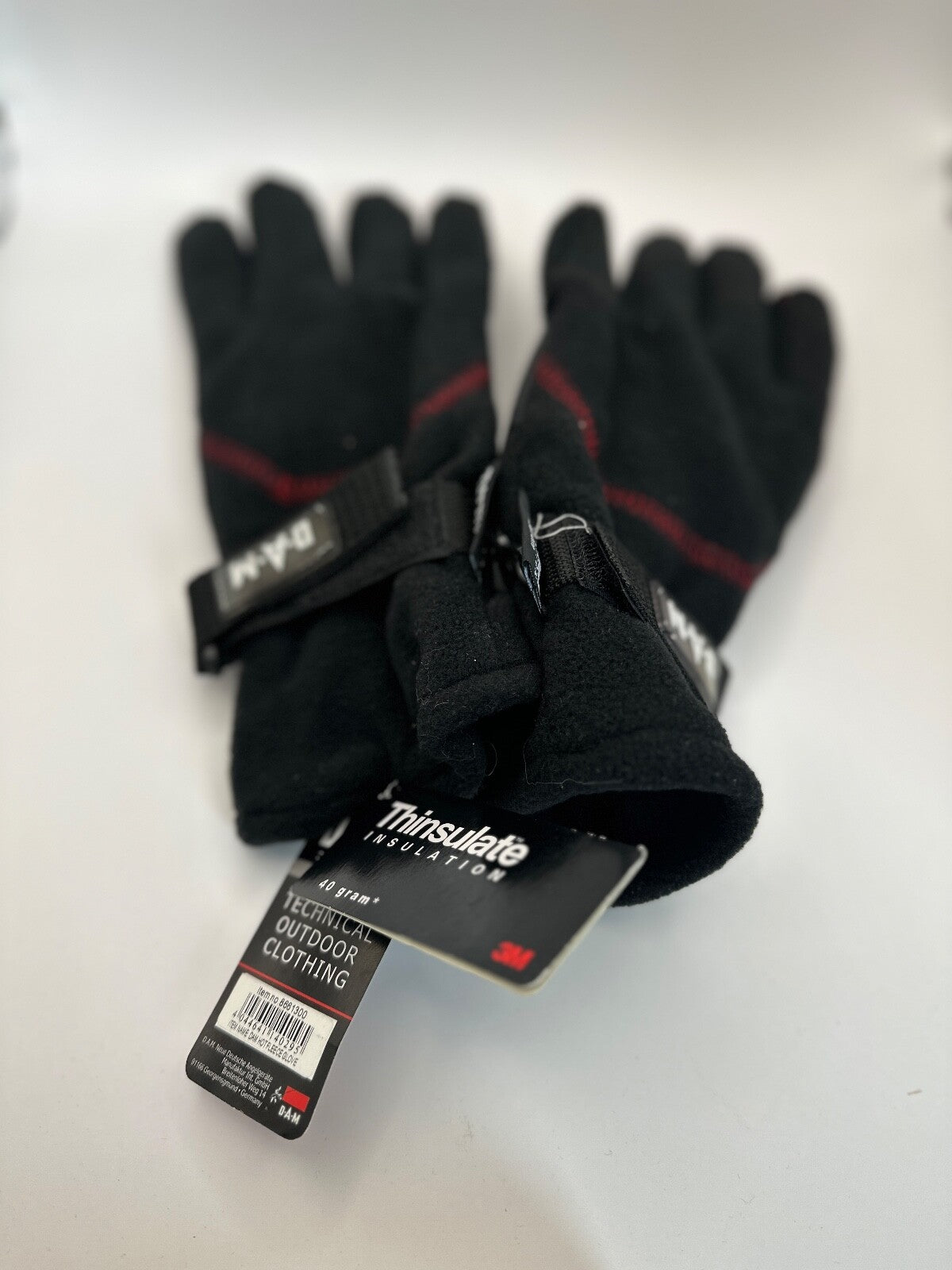 DAM Fleece Handschuhe Größe M 40gramm, Angelzubehör0