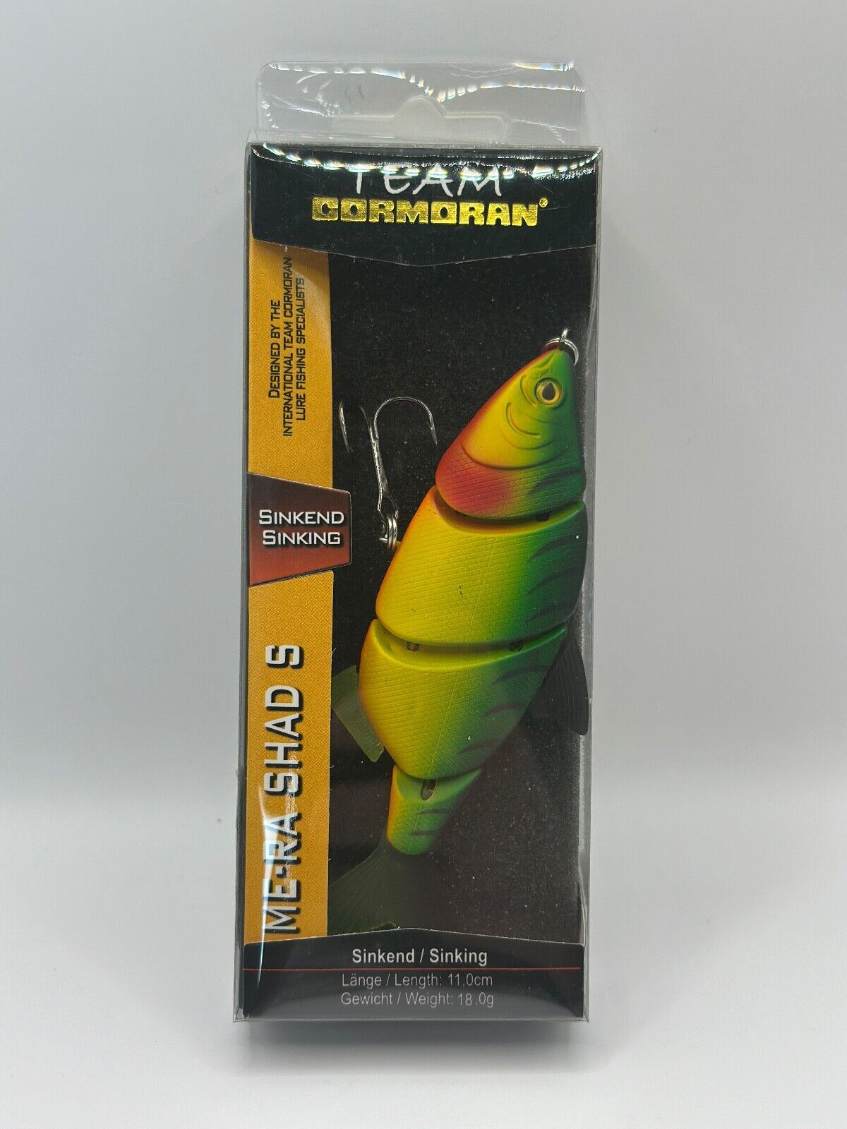 Team Cormoran ME-RA Shad S / 11,0cm 18,0g Sinking , Wobbler