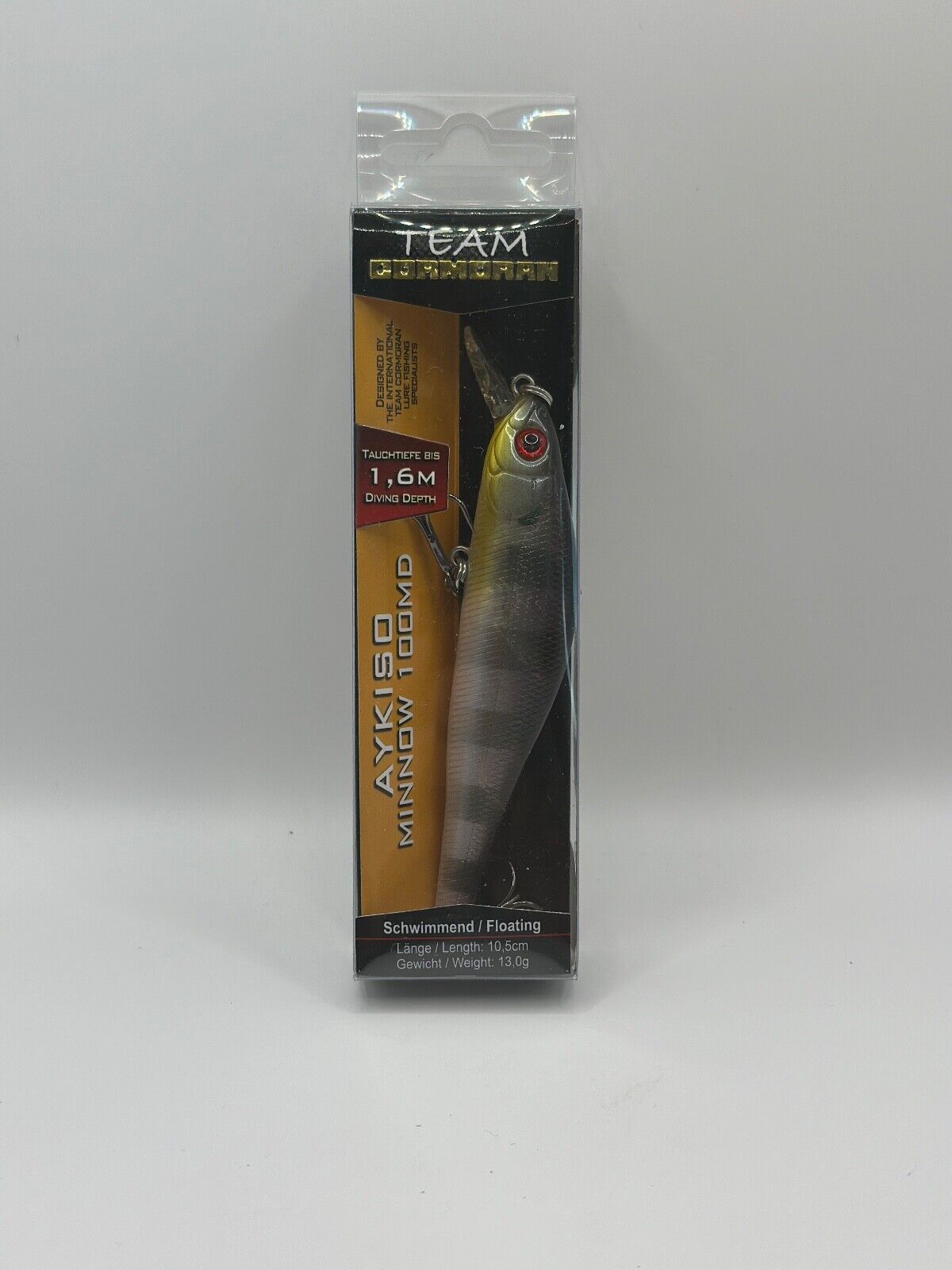 Team Cormoran Aikido Minnow 100MD / 10,5cm 13.0g Floating , Wobbler