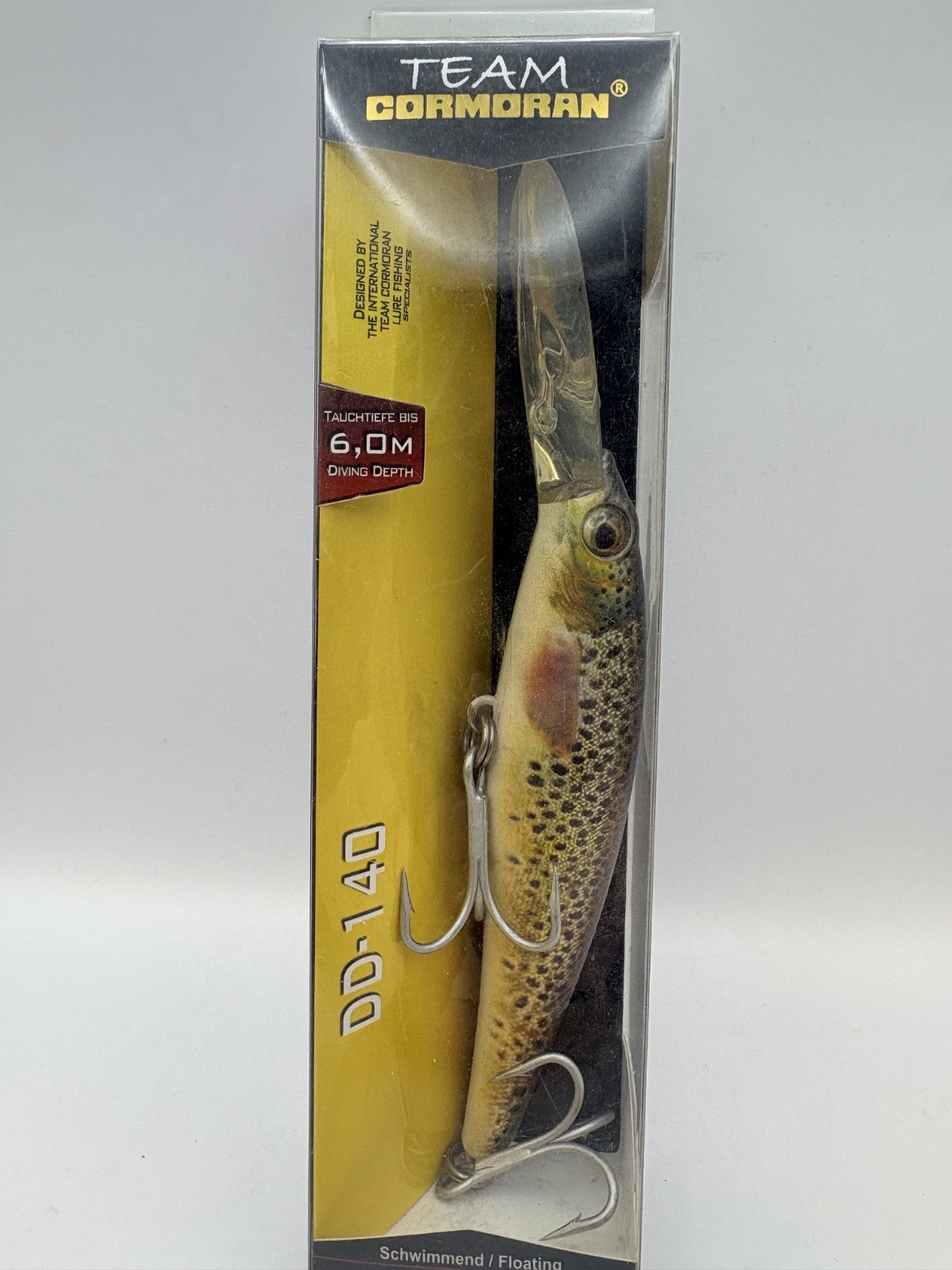 Team Cormoran DD140 / 14,0cm 55,0g Floating , Wobbler0