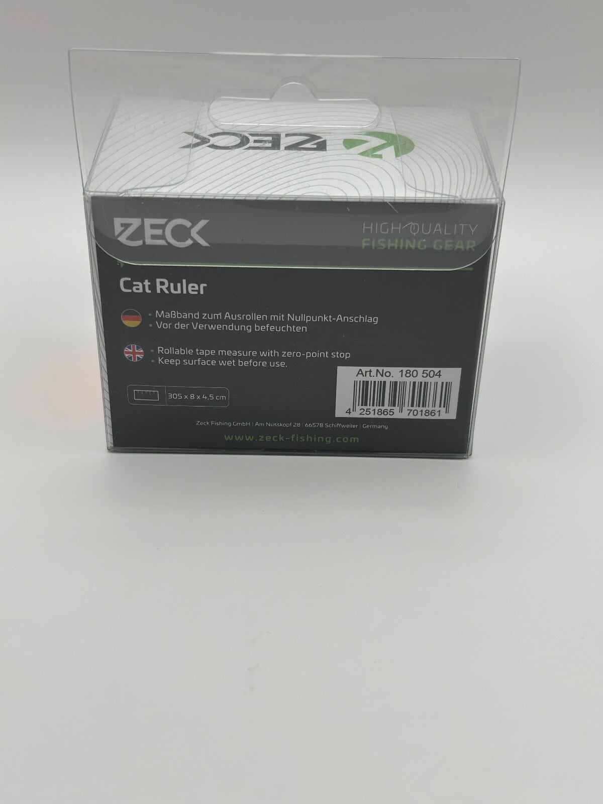Zeck Cat Ruler Maßband zum Ausrollen, Angelzubehör1