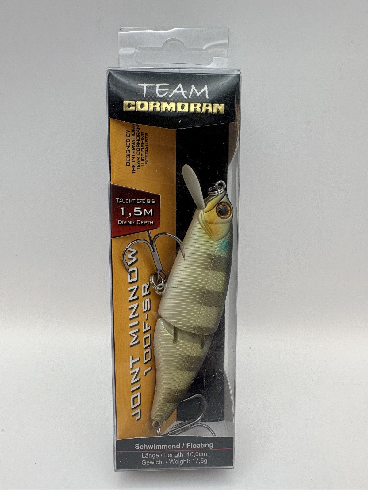Team Cormoran Joint Minnow 100FSR / 10,0cm 17,5g Floating , Wobbler0