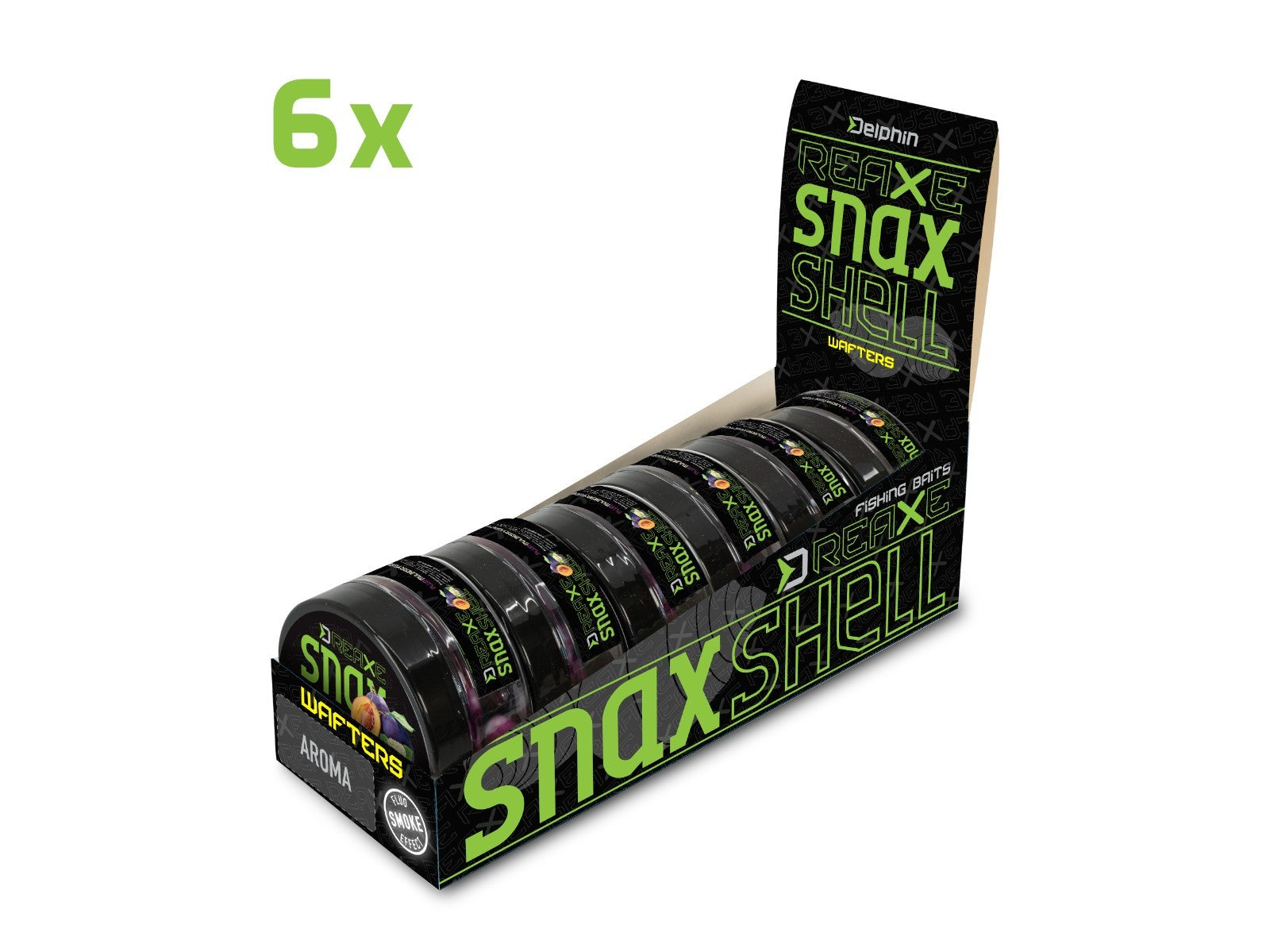 Delphin Wafters DSNAX SHELL Köder 10 mm 30g Pflaume Maulbeere Method Feeder2