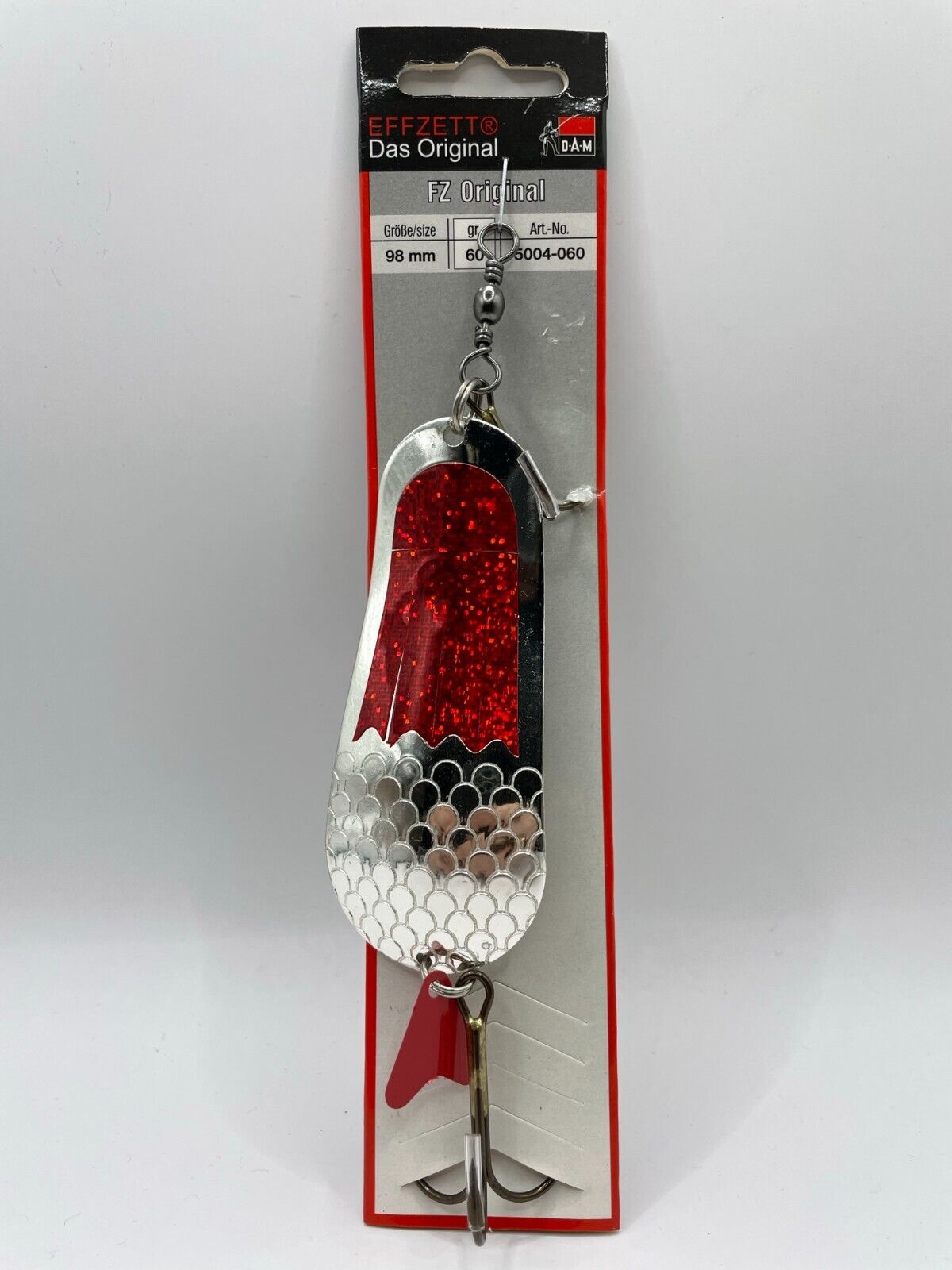 DAM Effzett Fz Original Spoon 60g Gold / Messing Blinker 9,8cm