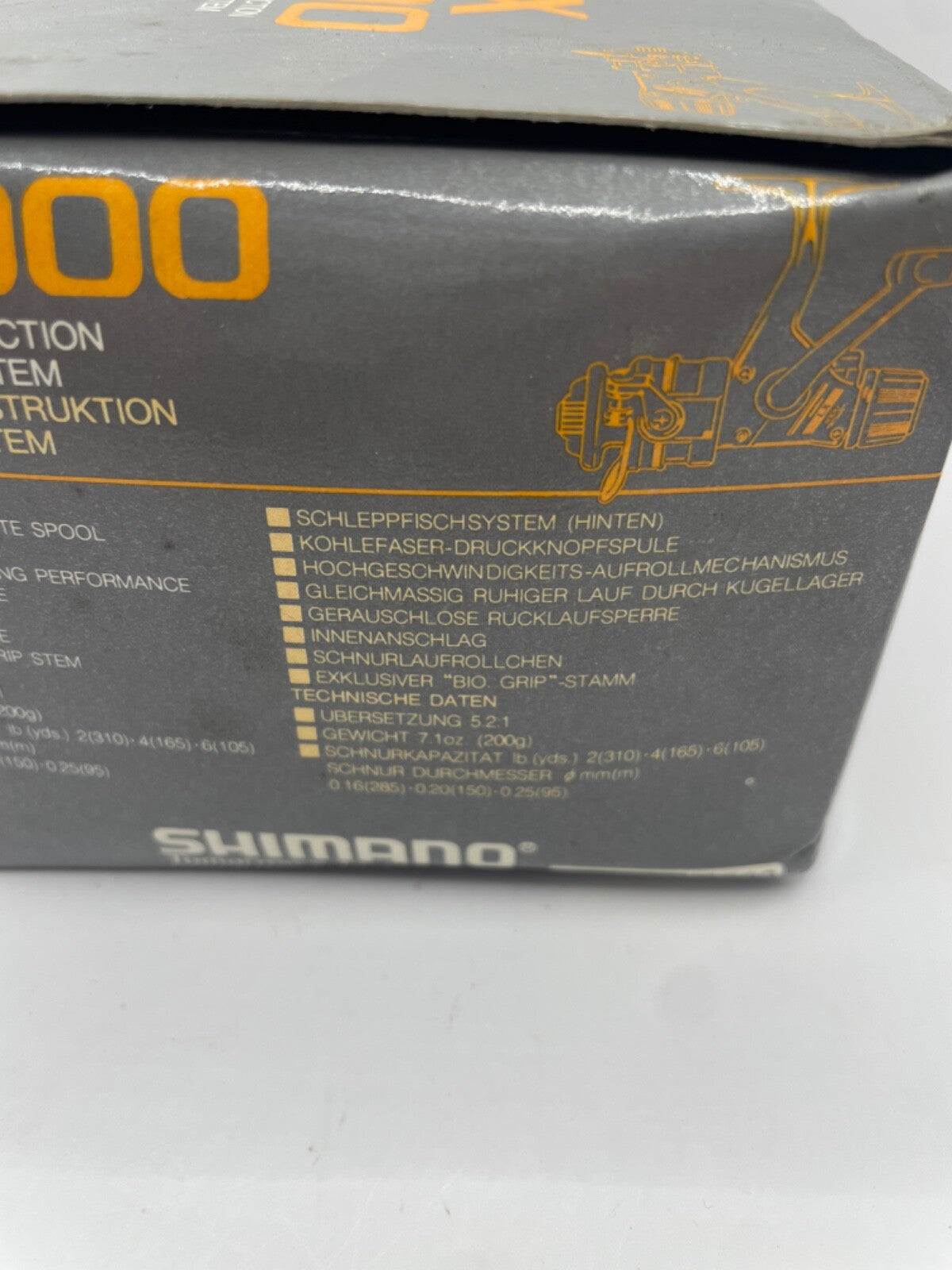 Shimano LX1000 Rolle, Vintage, Sammlerstück2