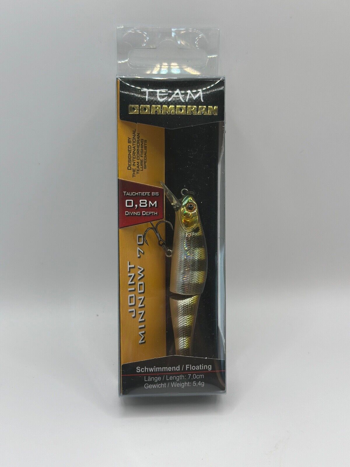 Team Cormoran Joint Minnow 70/ 7,0cm 5,4g Floating , Wobbler
