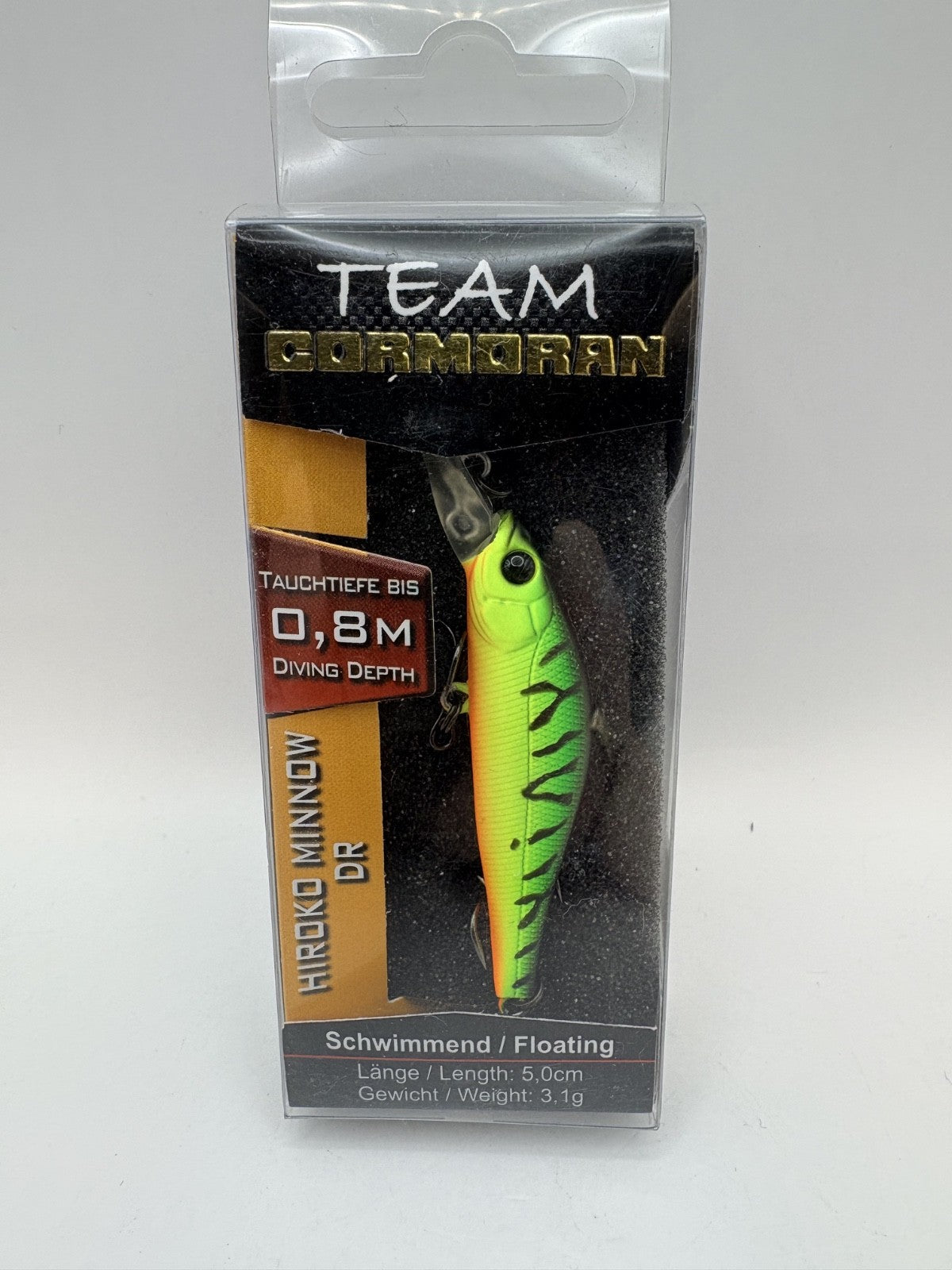 Team Cormoran Hiroko Minnow DR 5,0cm 3,1g Floating , Wobbler0