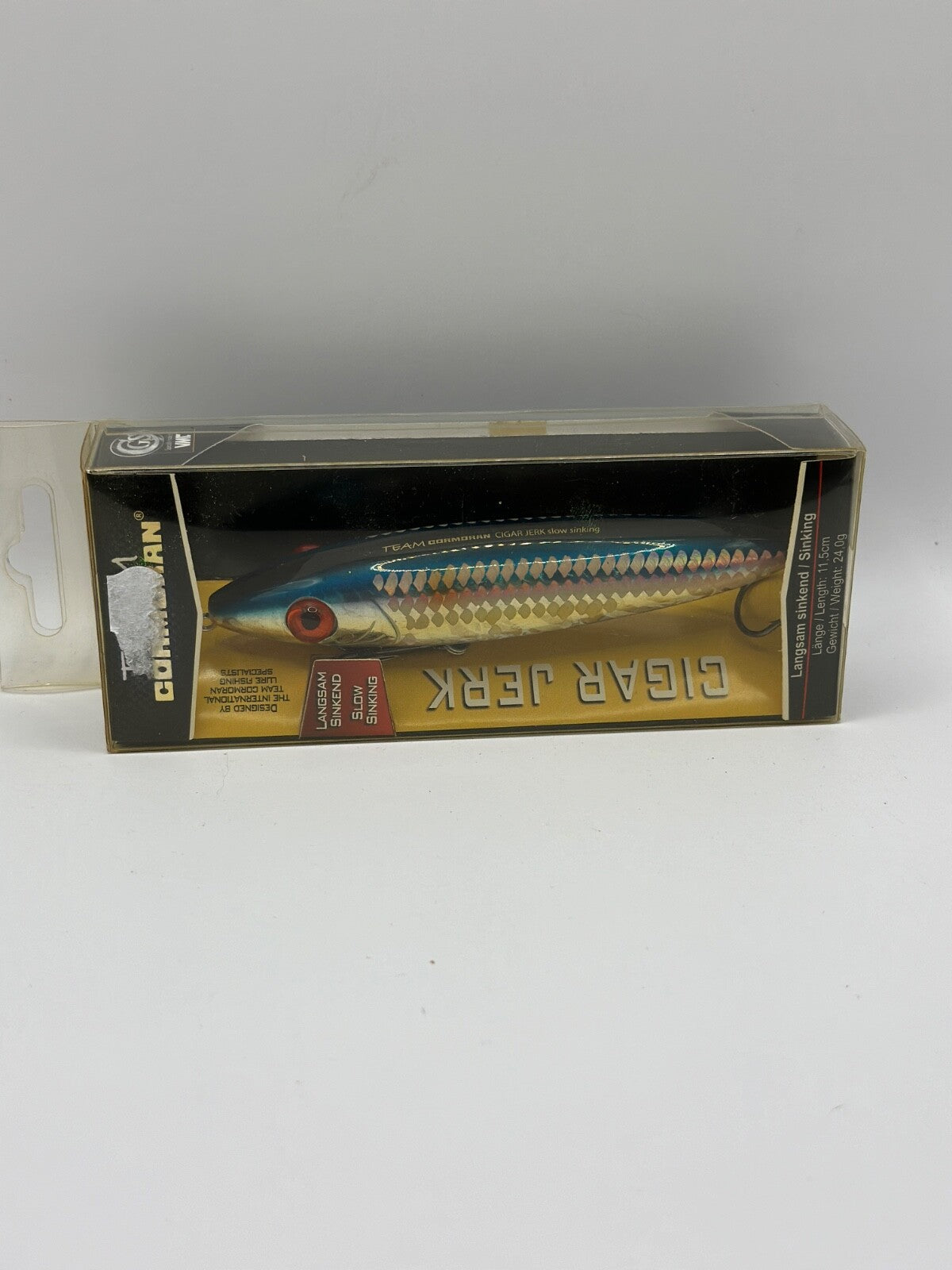 Team Cormoran CIGAR Jerk / 11,5cm 24,0g Slow Sinking , Wobbler0
