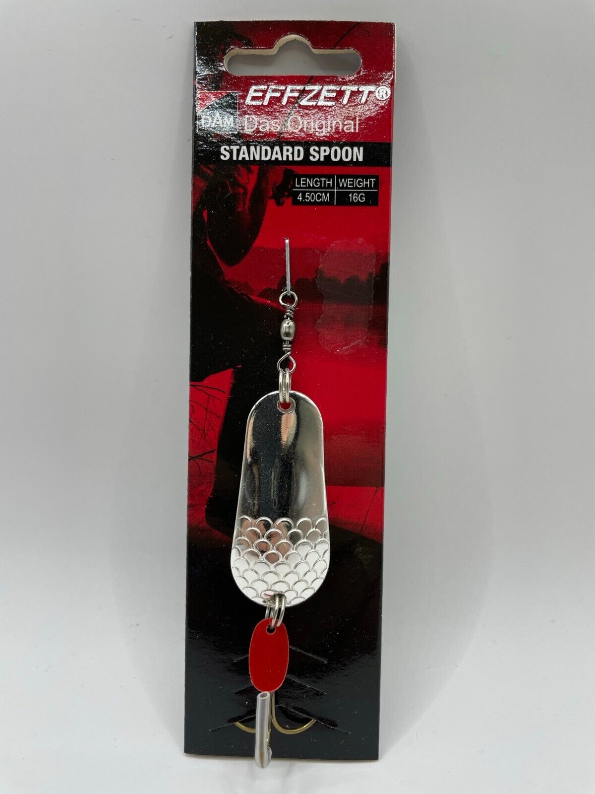 DAM Effzett Standard Spoon 16g Silber Blinker 4,5cm