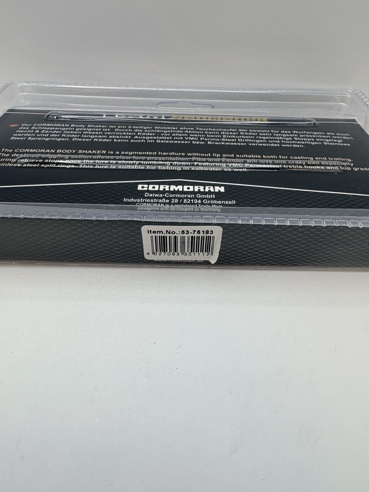 Cormoran Team Cormoran 18,5cm / 62g Body Shaker Mehrtlg. Wobbler1