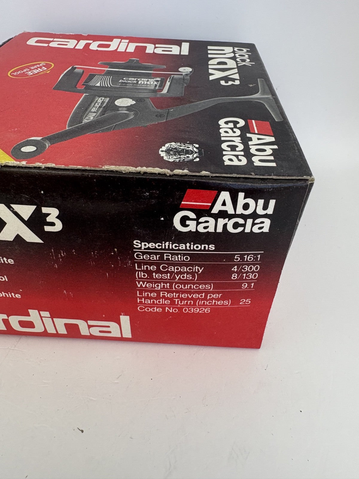 Abu Garcia Cardinal Black Max 3, Rolle Angelzuhör4