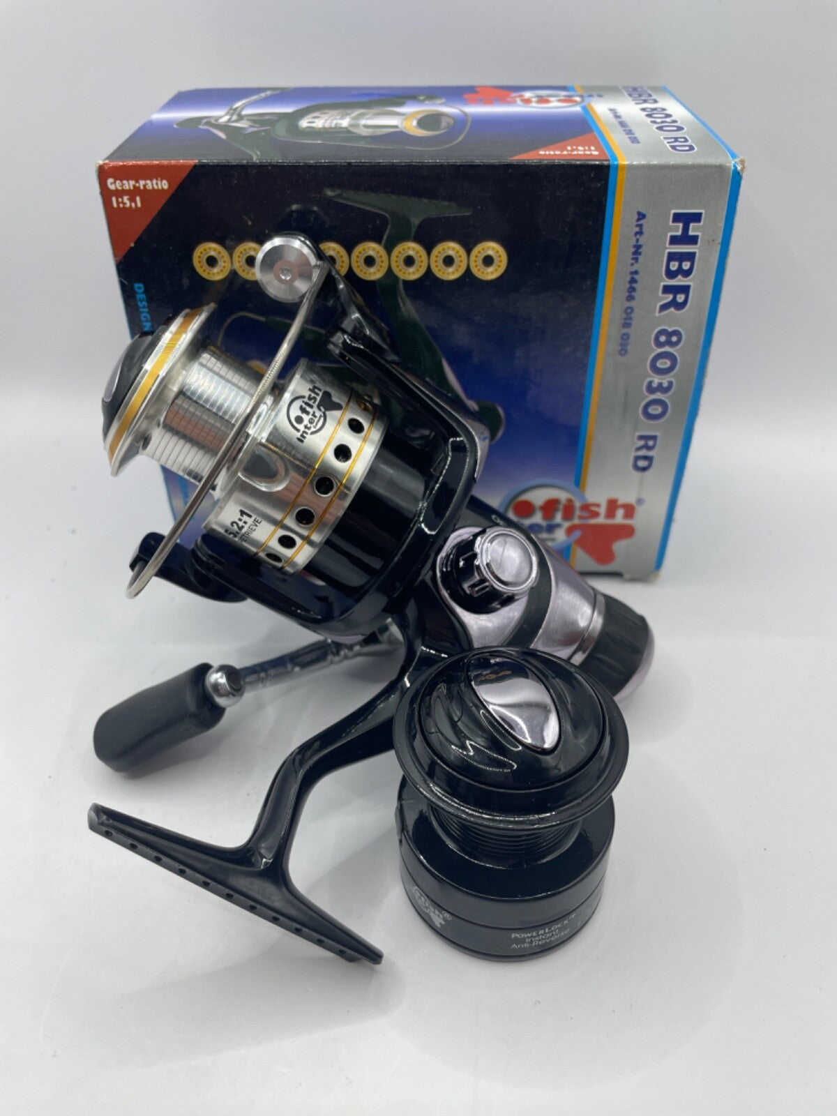 Interfish HBF 8030 RD Rolle, Angelrolle1
