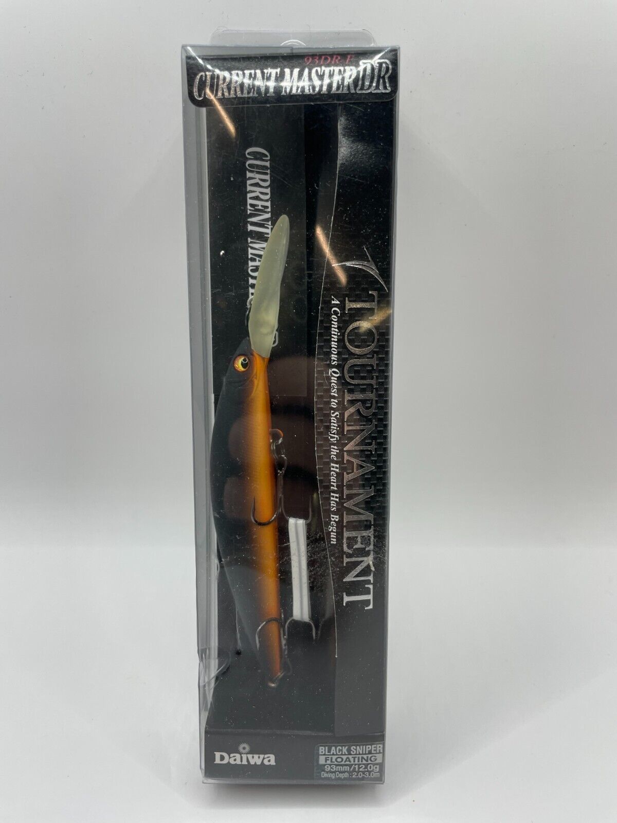 Daiwa Tournament Current Master DR Black Sniper Floating 93mm 12g 2,0-3,0m
