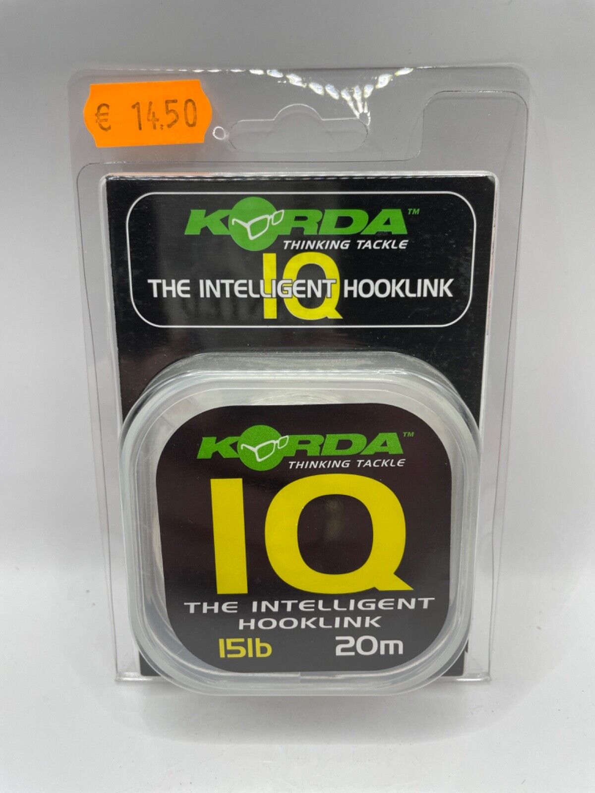 Korda IQ Hooklink Fluorocarbon 15lb 20m