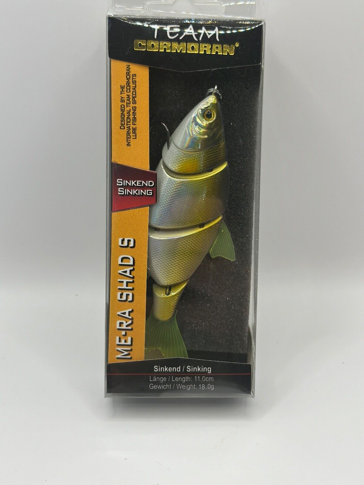 Team Cormoran ME-RA Shad S / 11,0cm 18,0g Sinking , Wobbler