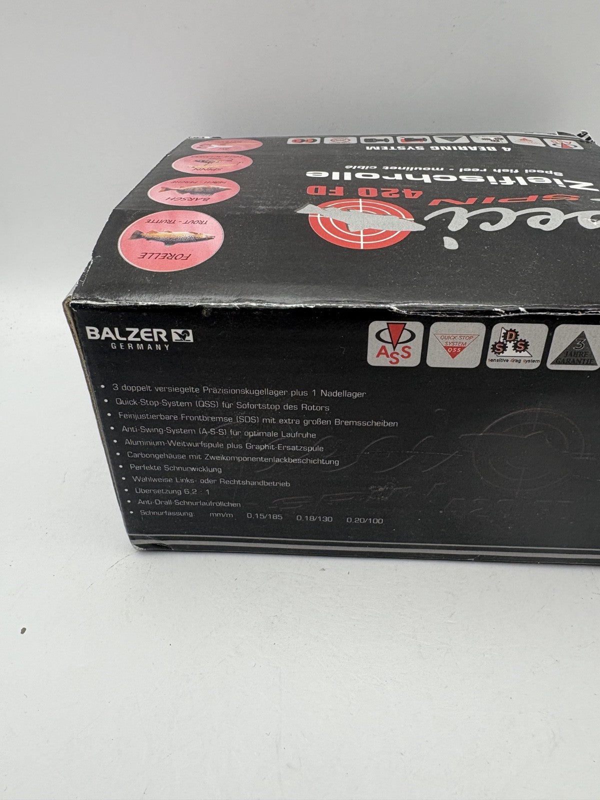 Balzer Speci 420 FD Rolle4