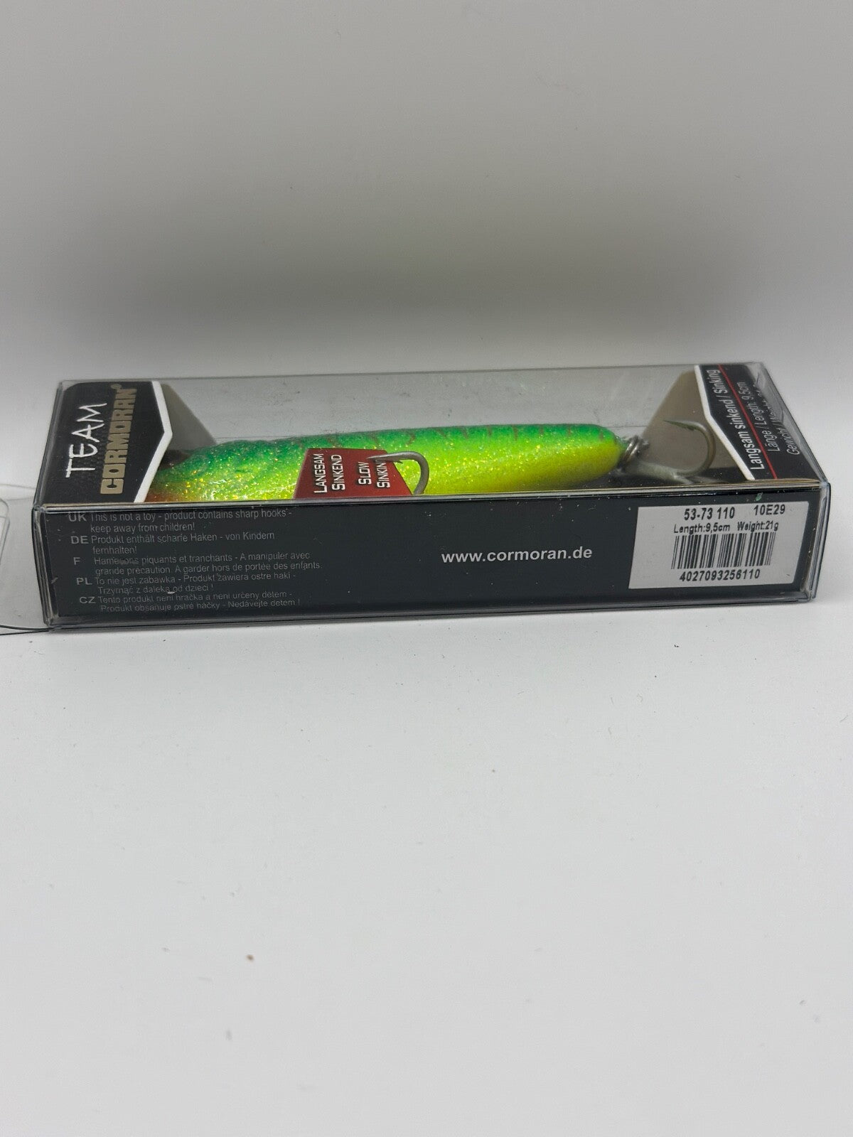 Team Cormoran BlownUp Jerk / 9,5cm 21,0g Slow Sinking , Wobbler1