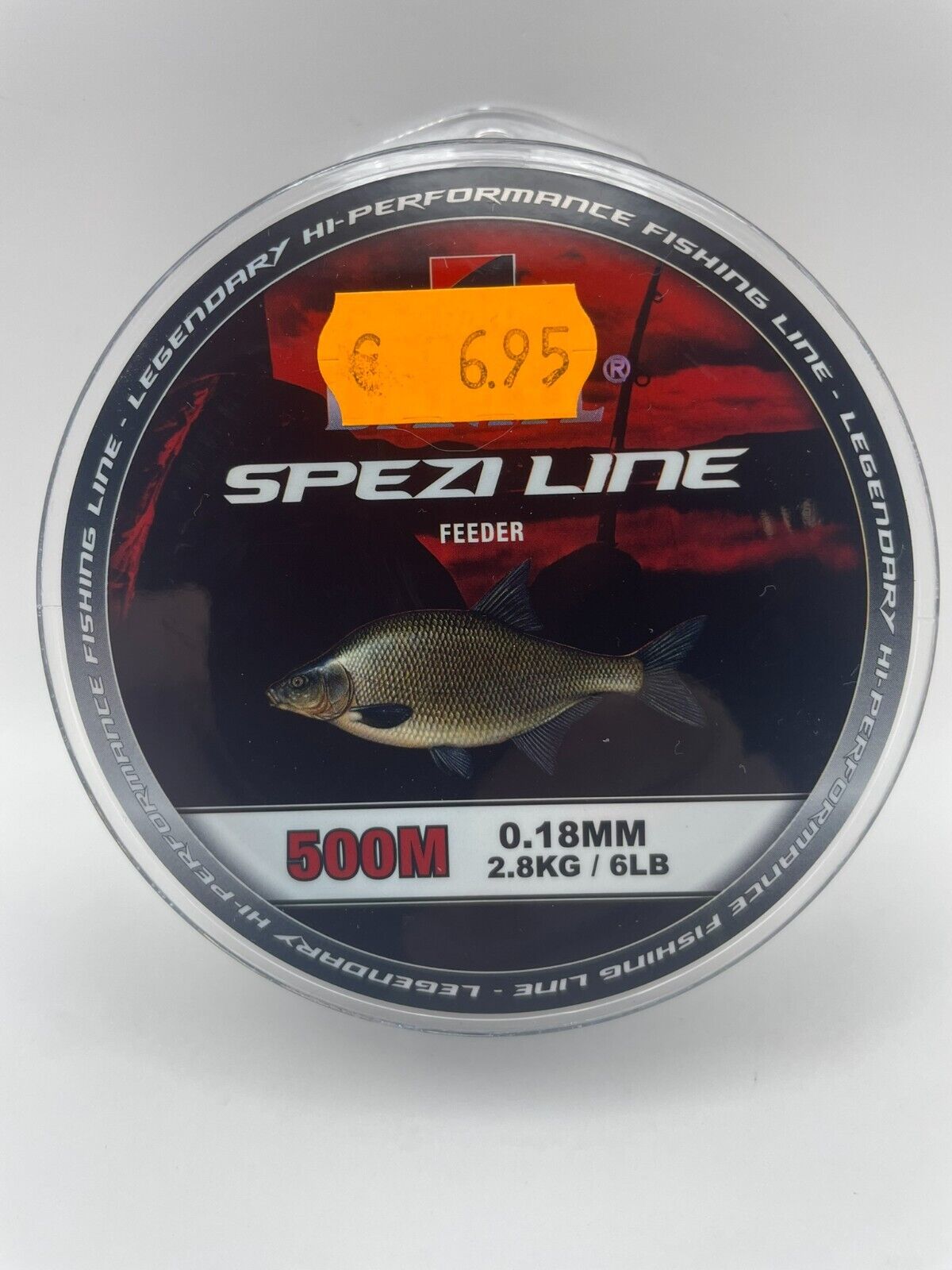 DAM Damil Spezi Line Feeder Schnur monofil 0,18mm 2,8kg Dunkelbraun