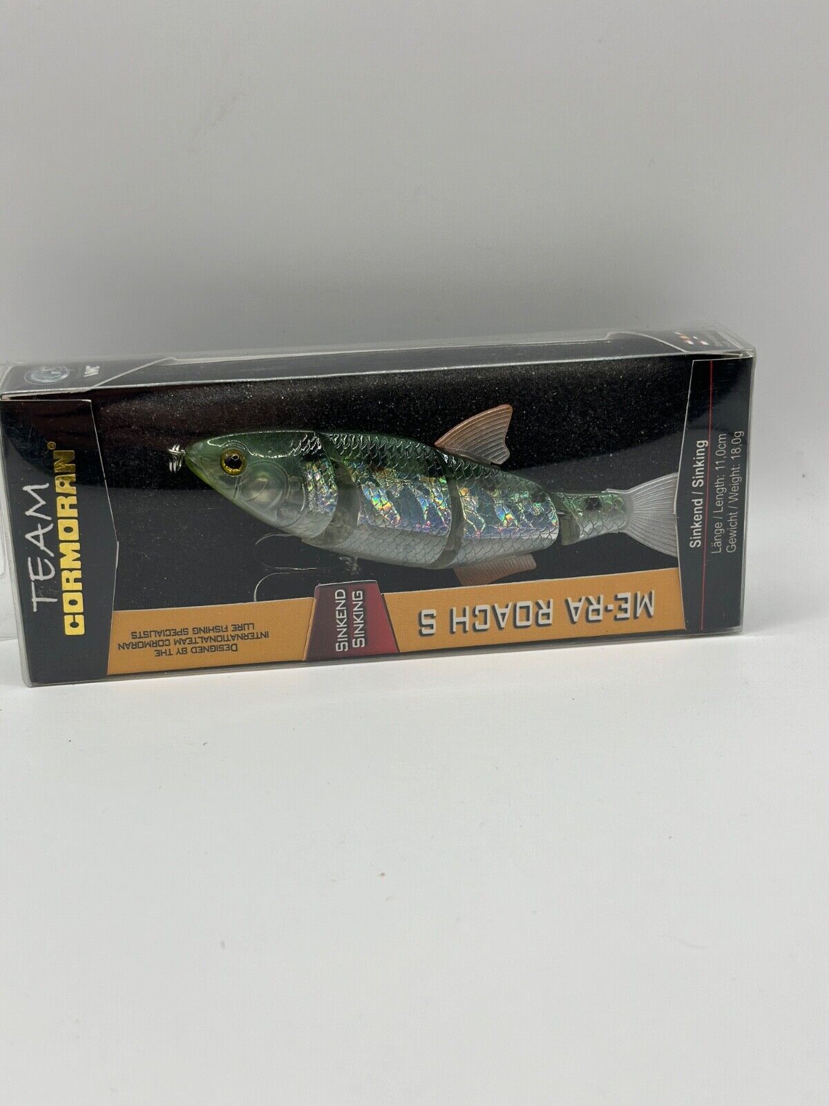 Team Cormoran ME-RA ROACH S / 11,0cm 18,0g Sinking , Wobbler