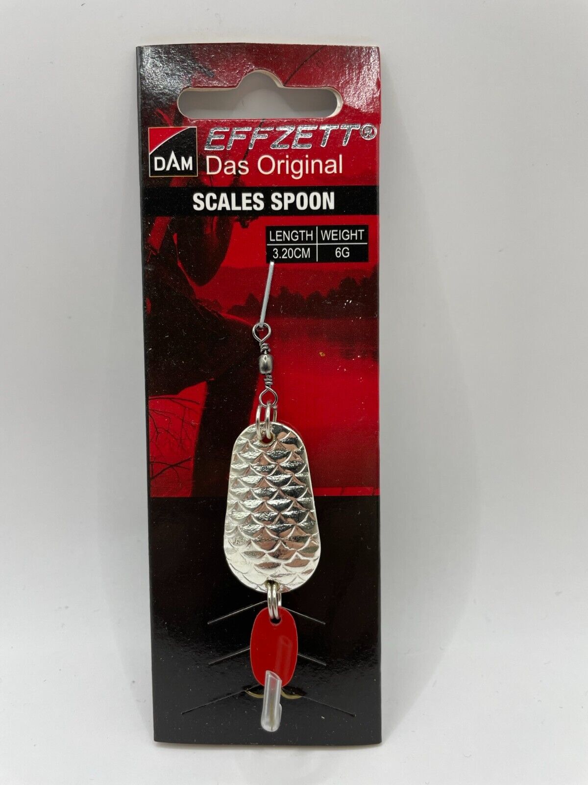 Dam das Original Scales Spoon 6g Silber / Gold Blinker 3,2cm