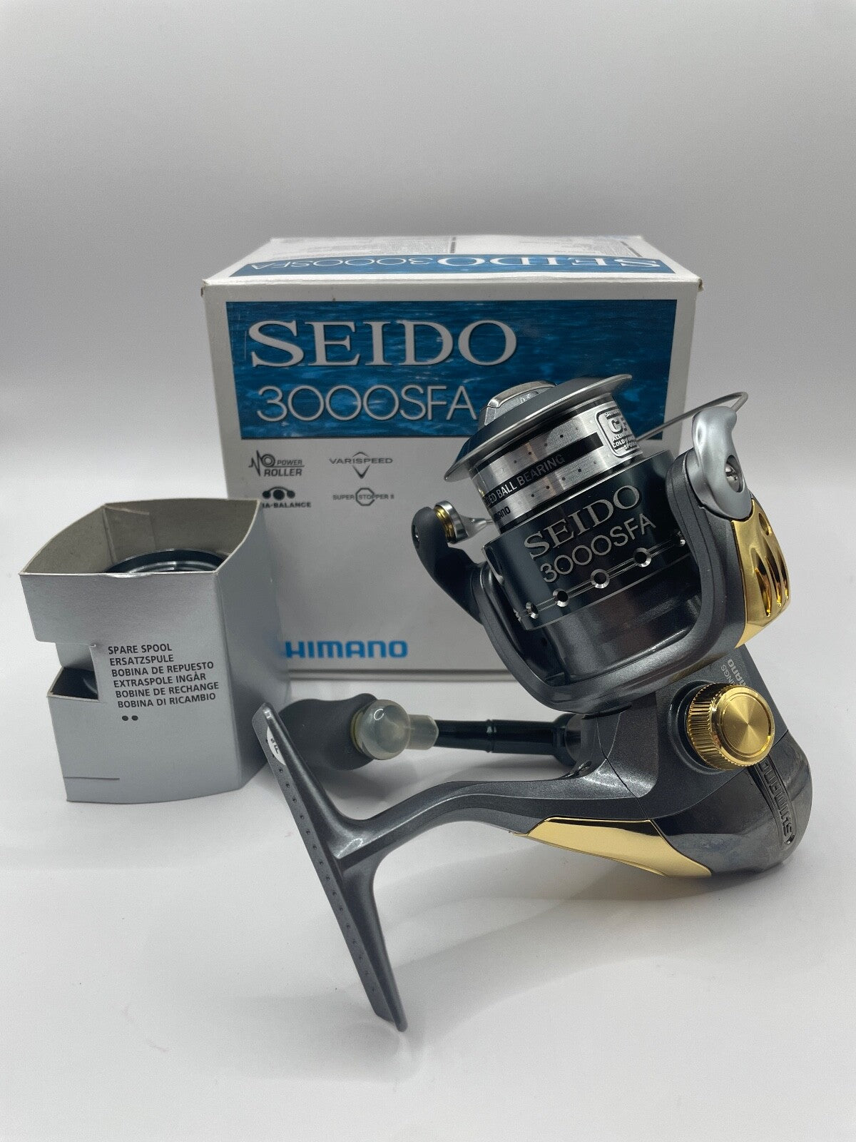 Shimano Seido 3000SFA, Angelrolle, Angelzubehör2