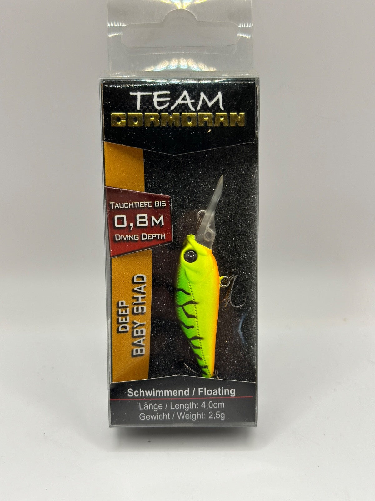 Team Cormoran Deep Baby Shad / 4,0cm 2,5g Floating, Wobbler0