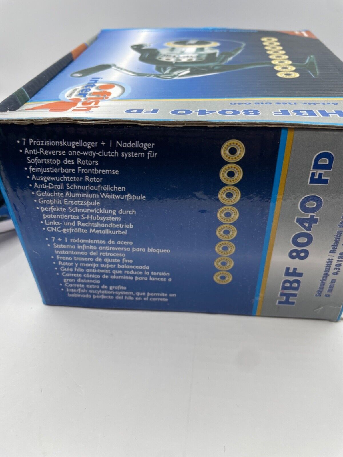 Interfish HBF 8040 FD Rolle, Angelrolle