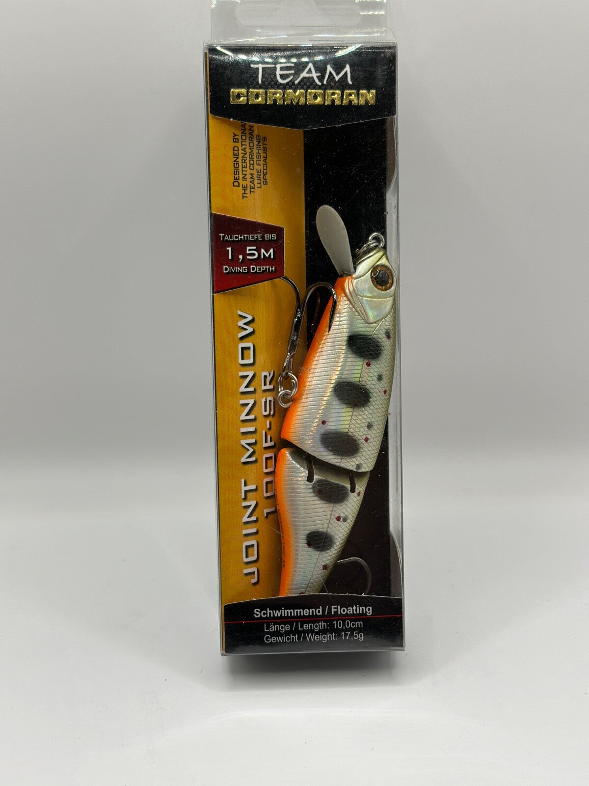 Team Cormoran Joint Minnow 100FSR / 10,0cm 17,5g Floating , Wobbler0