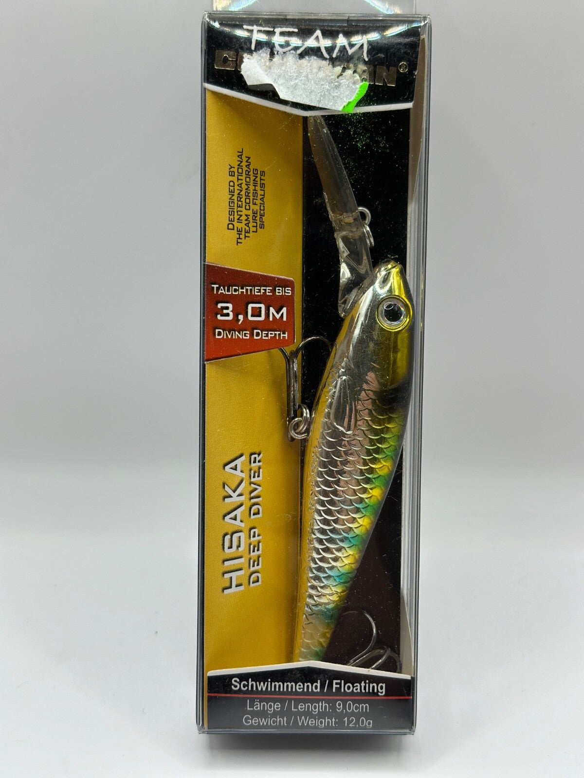 Team Cormoran Hisaka Deep Diver / 9,0cm 12,0g Floating, Wobbler0