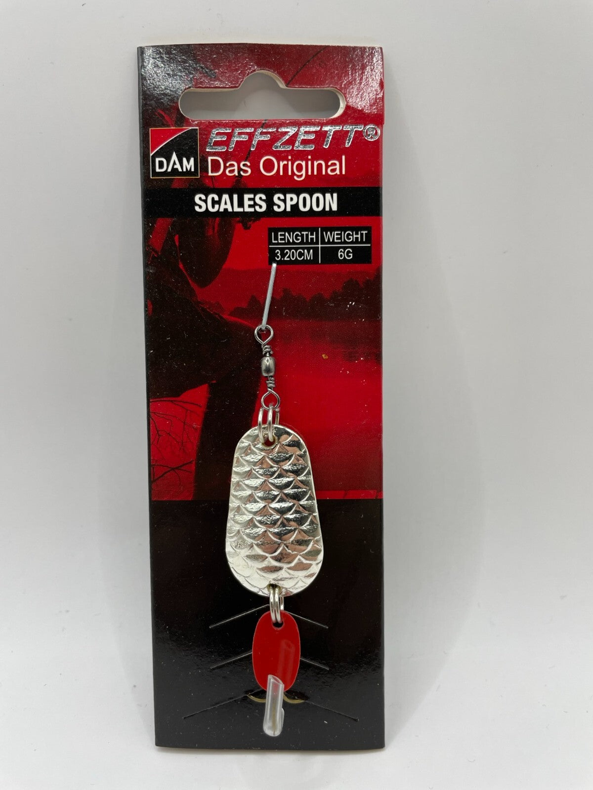 DAM das Original Scales Spoon 6g Silber / Gold Blinker 3,2cm0
