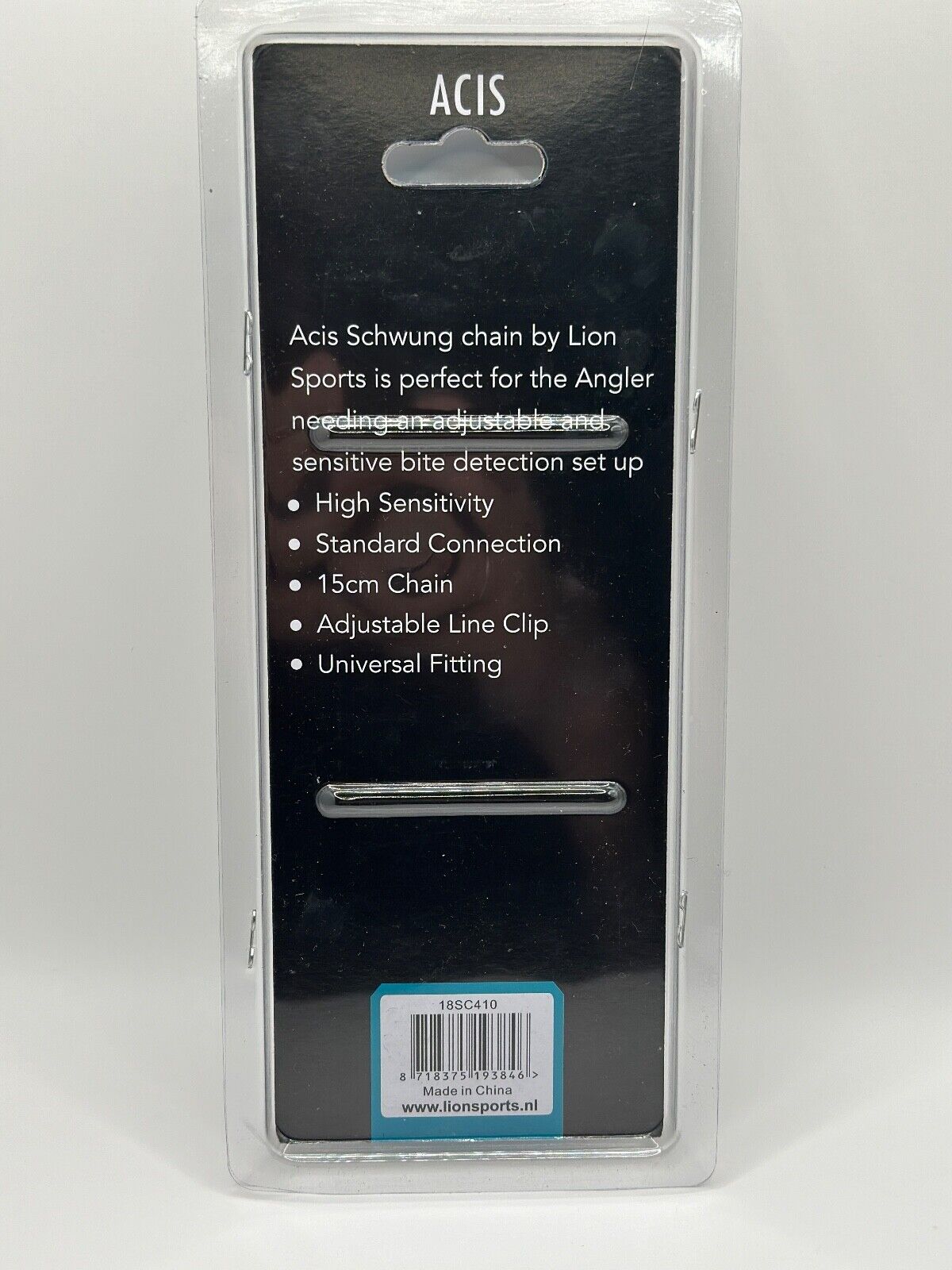 Acis Schwung Chain by Lion Sports Purple, Bissanzeiger , Angelzubehör